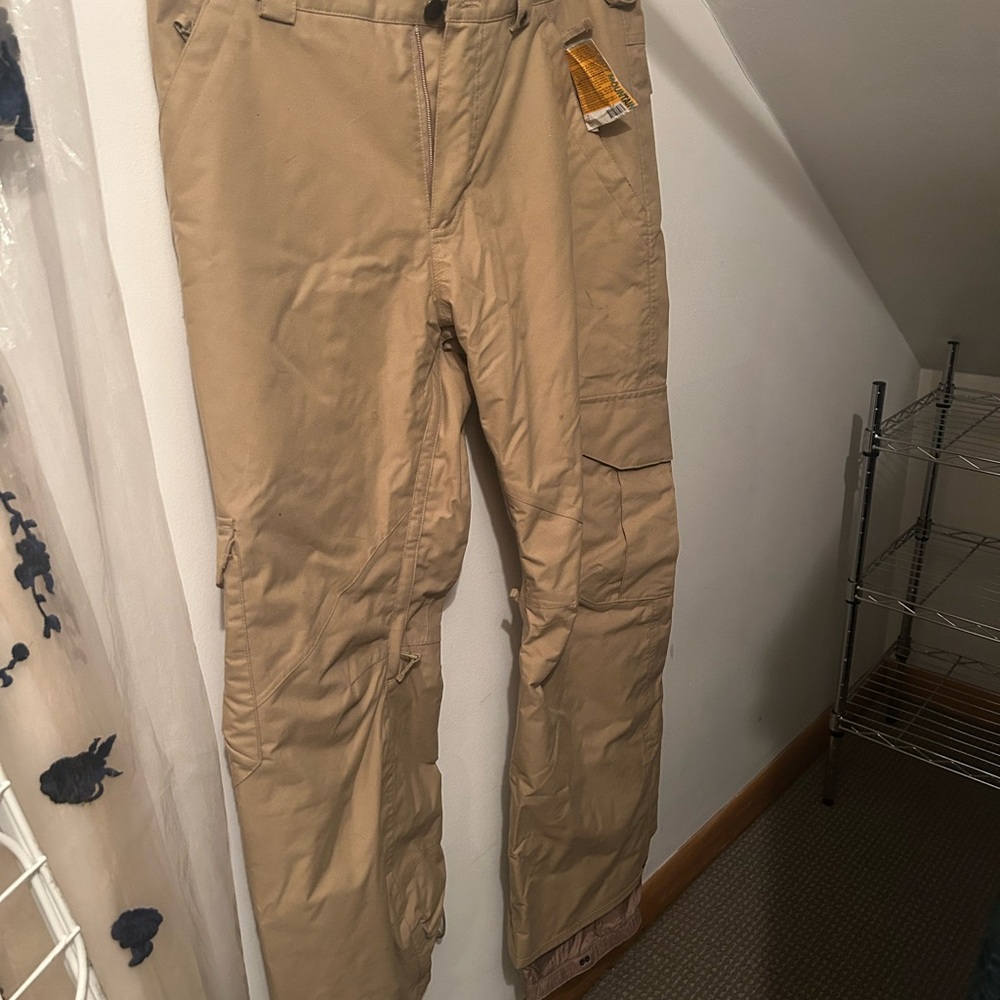 Burton Men's Tan Snow Pants